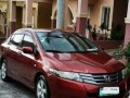 Sell Red 2011 Honda City at 125000 km -7