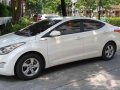 Selling White Hyundai Elantra 2012 Manual Gasoline -5