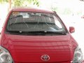 Red Toyota Wigo 2015 Hatchback for sale in Batangas-4