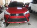 Red 2016 Toyota Yaris Hatchback Automatic Gasoline for sale -0