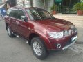 Sell Red 2012 Mitsubishi Montero Automatic Diesel in Makati -1