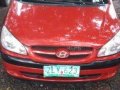 Orange Hyundai Getz 2007 Manual for sale-6