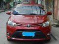 Red 2014 Toyota Vios at 20000 km for sale -0