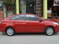 Red 2014 Toyota Vios at 20000 km for sale -1