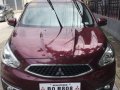 Selling Red Mitsubishi Mirage 2017 at 12000 km -4