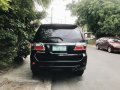 Black Toyota Fortuner 2009 Automatic Gasoline for sale -14