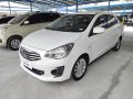 White 2016 Mitsubishi Mirage G4 Automatic Gasoline for sale -1