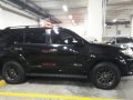 Selling Black Toyota Fortuner 2014 at 40000 km in Angeles -0