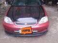 Selling Red Honda Civic 1999 Manual in Bataan -0