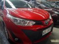 Red Toyota Yaris 2018 Manual at 9600 km for sale-0