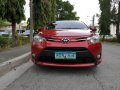 Sell Red 2014 Toyota Vios Sedan at 80000 km -5