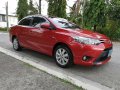Sell Red 2014 Toyota Vios Sedan at 80000 km -2