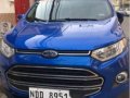Blue Ford Ecosport 2017 at 11600 km for sale-3