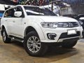 Sell White 2015 Mitsubishi Montero Sport Diesel Manual at 28000 km -0