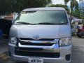 Silver Toyota Hiace 2017 at 18000 km for sale -6
