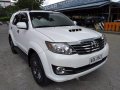 White Toyota Fortuner 2015 for sale in Marikina-9
