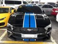 Black Ford Mustang 2019 Automatic Gasoline for sale -0
