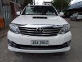 White Toyota Fortuner 2015 for sale in Marikina-1