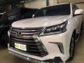 White Lexus Lx 2017 at 5000 km for sale-6