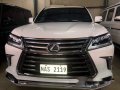 White Lexus Lx 2017 at 5000 km for sale-7