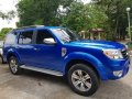 Sell Blue 2010 Ford Everest Manual Diesel -2