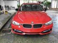 Red Bmw 320D 2013 at 19500 km for sale -1