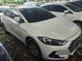 White Hyundai Elantra 2018 Manual Gasoline for sale-3