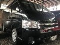 Black Toyota Hiace 2018 Manual Diesel for sale-3