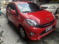 Selling Red Toyota Wigo 2017 Automatic Gasoline at 19000 km -4