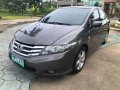 Grey Honda City 2012 Automatic Gasoline for sale-5