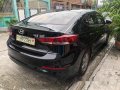 Sell Black 2018 Hyundai Elantra at Manual Gasoline -5