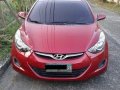 Red Hyundai Elantra 2013 for sale Quezon City -3