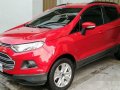 Selling Red Ford Ecosport 2017 Manual Gasoline at 20000 km -2