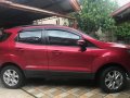 Red Ford Ecosport 2014 at 87000 km for sale -2