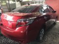 Red Toyota Vios 2018 Manual Gasoline for sale-3