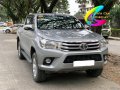 Selling Silver Toyota Hilux 2017 at 40000 km in Davao City -0