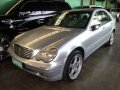 Silver Mercedes-Benz C200 2002 Automatic Gasoline for sale-1