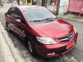 Red Honda City 2007 at 134000 km for sale -2