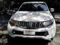 Selling White Mitsubishi Strada 2015 Manual Diesel -4