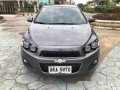 Selling Grey Chevrolet Sonic 2015 in Cebu -9