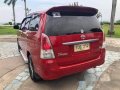Red Toyota Innova 2010 Manual Diesel for sale-3