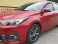 Red Toyota Corolla Altis 2018 Manual Gasoline for sale -3