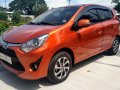 Orange Toyota Wigo 2019 Hatchback for sale in Pampanga -0