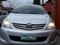 Silver Toyota Innova 2011 Manual Diesel for sale in Parañaque-3