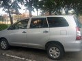 Silver Toyota Innova 2013 at 95000 km for sale -3