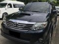 Black Toyota Fortuner 2014 at 75000 km for sale -7