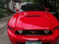 Red Ford Mustang 2013 at 30000 km for sale in Bacoor-4