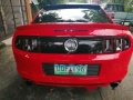 Red Ford Mustang 2013 at 30000 km for sale in Bacoor-3