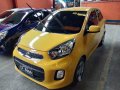 Yellow Kia Picanto 2016 Manual Gasoline for sale in Quezon City-1