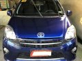 Sell Blue 2015 Toyota Wigo Hatchback at 23000 km -5
